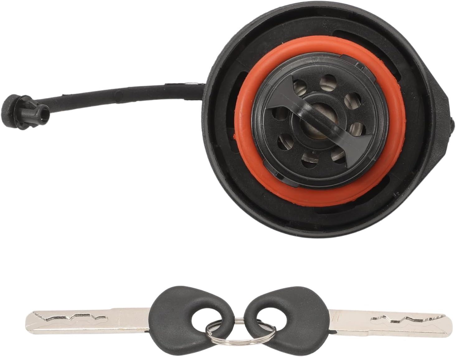 Tankdop afsluitbaar met 2 sleutels voor Punto EVO Ducato Panda 500 Grande 147 MITO Ypsilon 71802520 olietankdop benzinedop