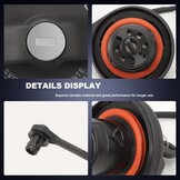 Tankdop afsluitbaar met 2 sleutels voor Punto EVO Ducato Panda 500 Grande 147 MITO Ypsilon 71802520 olietankdop benzinedop