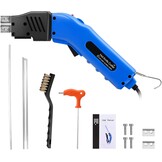 250W luchtgekoelde schuim Cutter Pro Elektrisch hot mes draagbare piepschuim snijgereedschap kit de koester schuimbord snijder met buigbare 12 ''/30 cm mes 24 uur verder werken