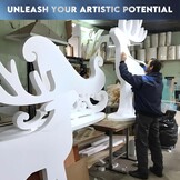 250W luchtgekoelde schuim Cutter Pro Elektrisch hot mes draagbare piepschuim snijgereedschap kit de koester schuimbord snijder met buigbare 12 ''/30 cm mes 24 uur verder werken