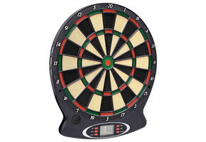 VidaXL Elektrisch Dartbord met Darts - Polypropeen Zwart (31% Korting)