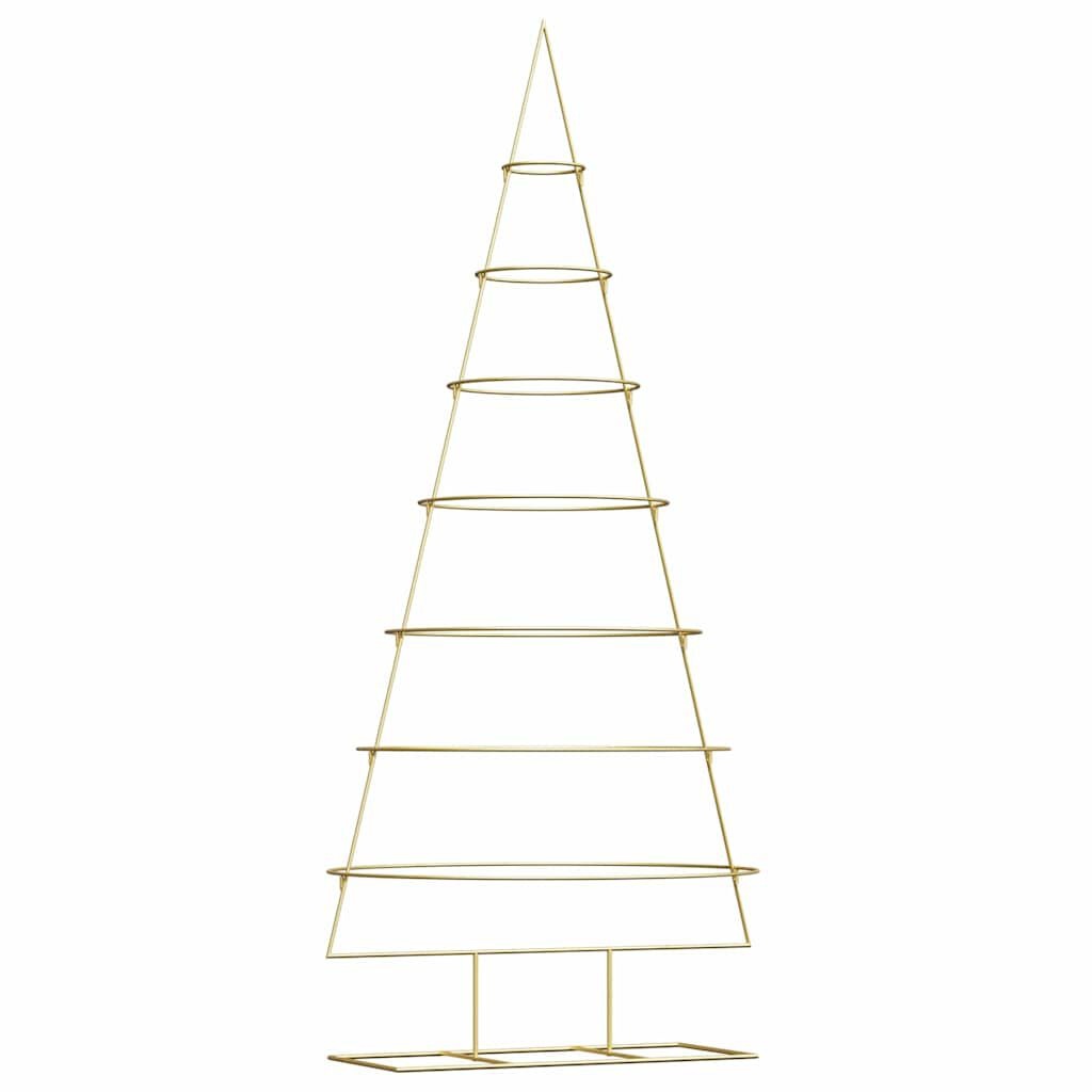 Gouden Metalen Kerstboom 210cm - 33% Korting