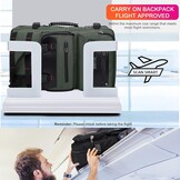 WITZMAN Carry On Travel Rugzak voor Mannen Duffle Bags Fit 17 Inch Laptop Luchtvaartmaatschappij Goedgekeurde Laptop Rugzak