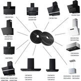 CIARRA Houtskoolfilter Afzuigkap - 21% Korting