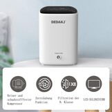 DEDAKJ DH22-C1L Zuurstofconcentrator 1-7L/min met Vernevelaar - 29% Korting!