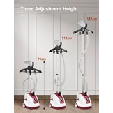 Yabano Verticale Stoompan 1950W - 11 Functies - 32% Korting