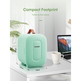 FOHERE Mini Koelkast 5L - Groen - 27% Korting!