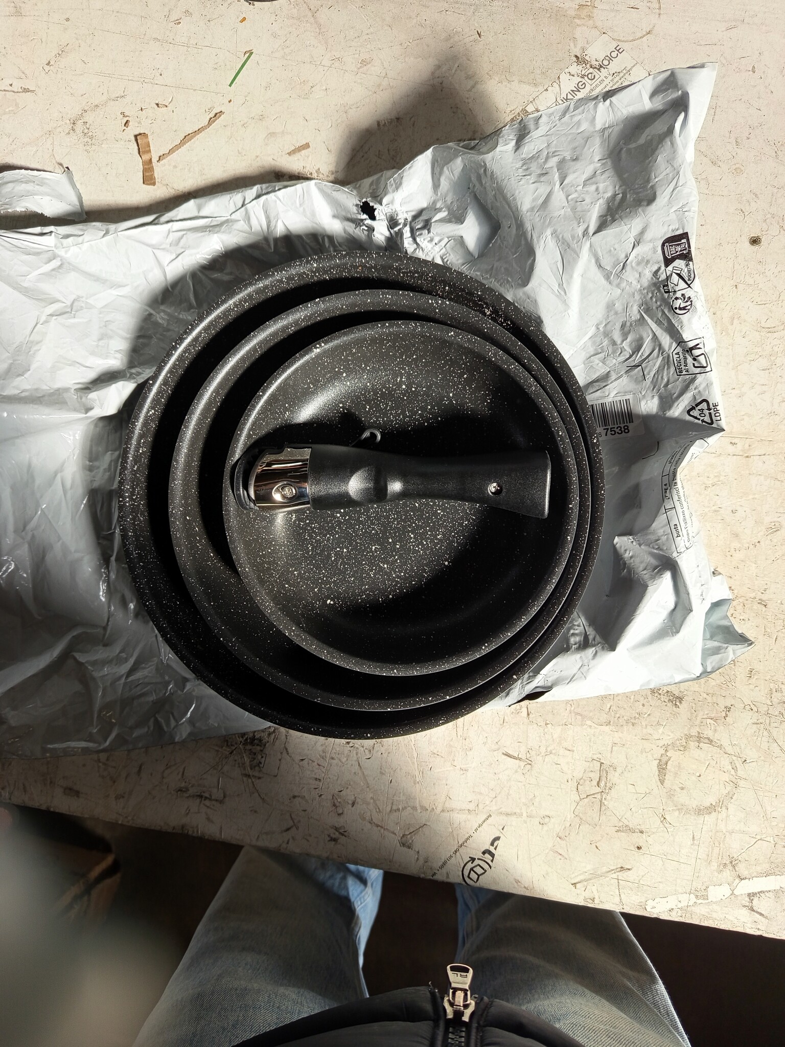 Fadware Koekenpannenset 3-delig + Handvat - 52% Korting