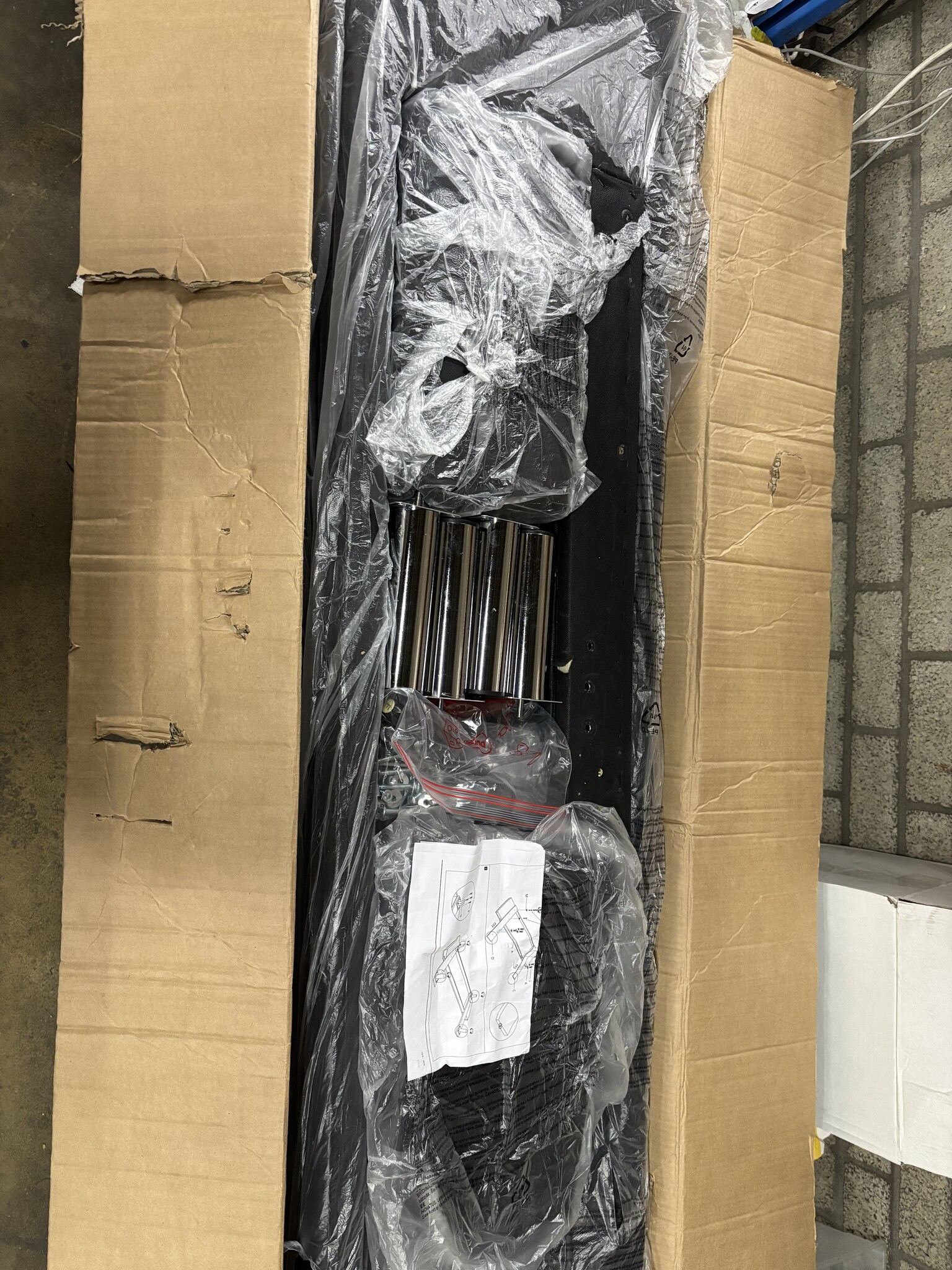 VidaXL Slaapbank Zwart Kunstleer - 54% Korting!