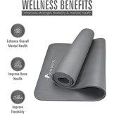 ROMIX Yoga Mat 10mm - Antislip & Comfortabel met Tas - 22% Korting!