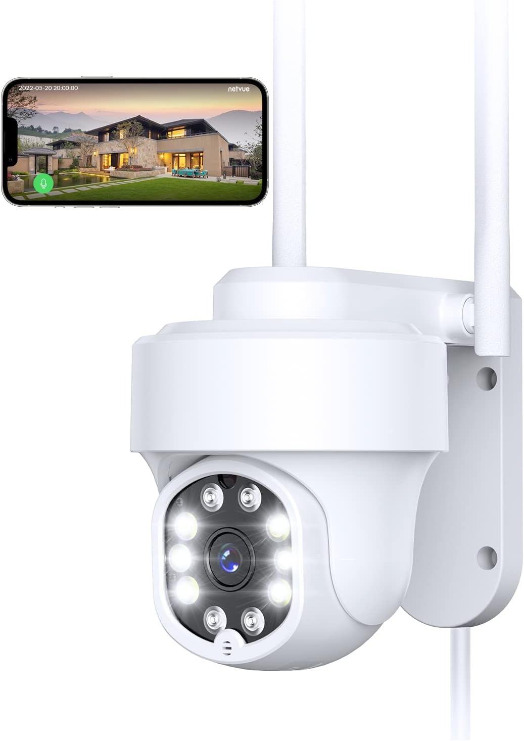 NETVUE Buitencamera 1080p FHD - 27% Korting