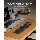 ProtoArc XKM01 Opvouwbaar Toetsenbord & Muis (QWERTZ) - 27% Korting!