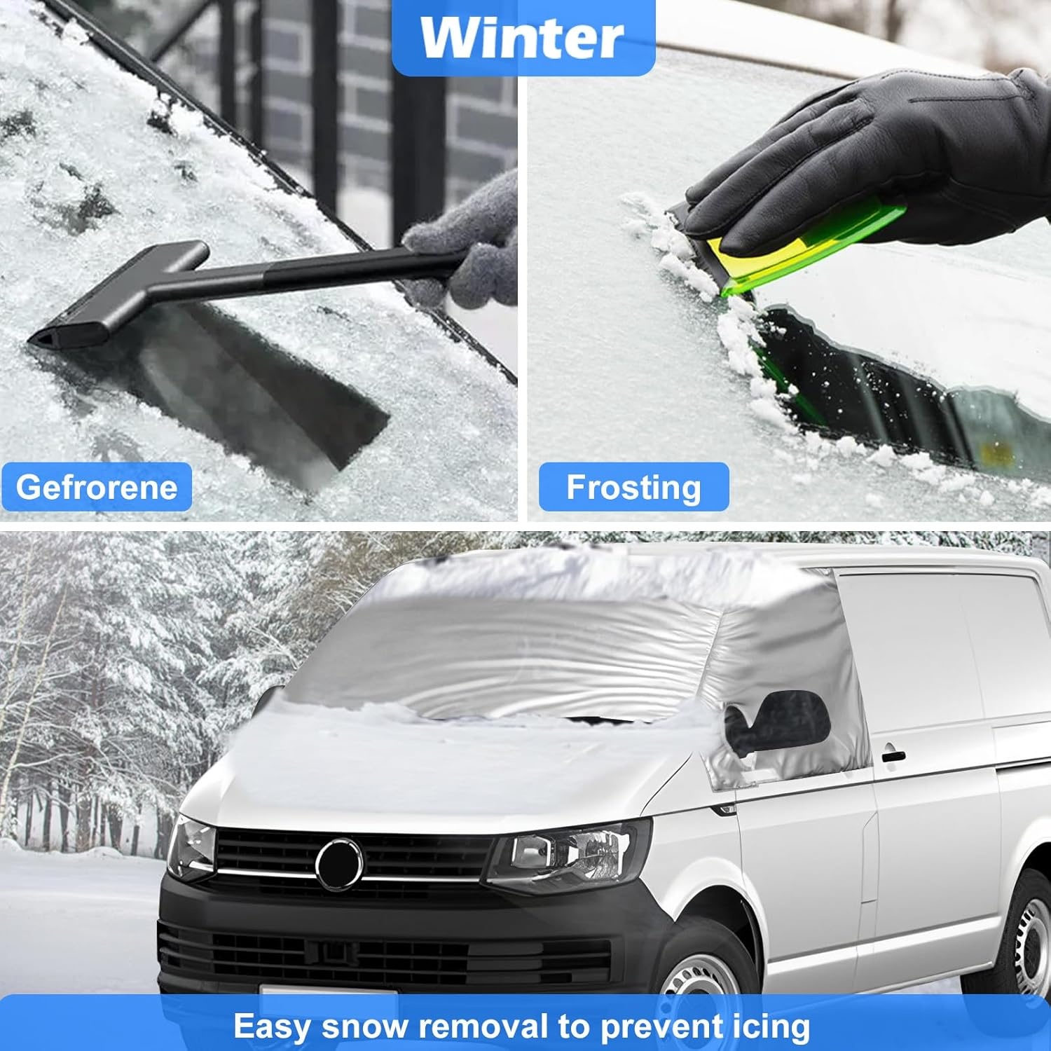 Zonneschermen Voorruit VW T6 - 31% Korting!