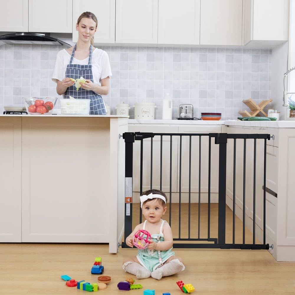 COMOMY Extra Brede Baby-/Hondenpoort 33% Korting