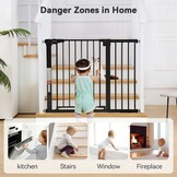 COMOMY Extra Brede Baby-/Hondenpoort 33% Korting