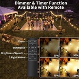 Yuucio 60m LED Tuinslinger Warm Wit - 53% Korting!