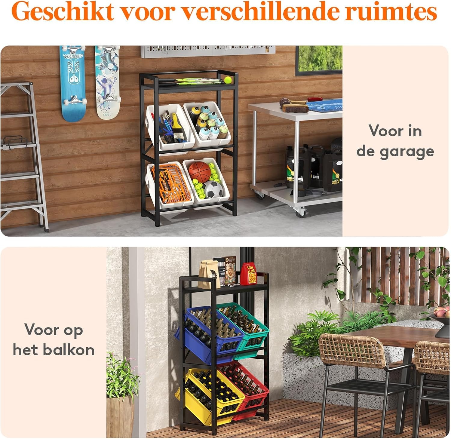 Lifewit Drankenkast Zwart 56% Korting!