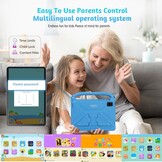 Kinder Tablet 10" Android 14, 8GB RAM, 128GB Opslag - 52% Korting