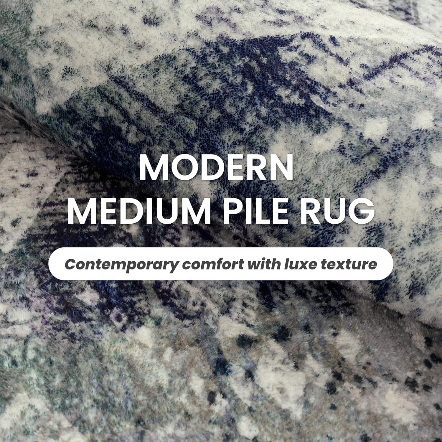 Vamcheer Vintage Abstract Tapijt Blauwgroen - 29% Korting!