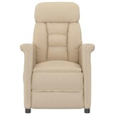 vidaXL Massagestoel Crème - 34% Korting!