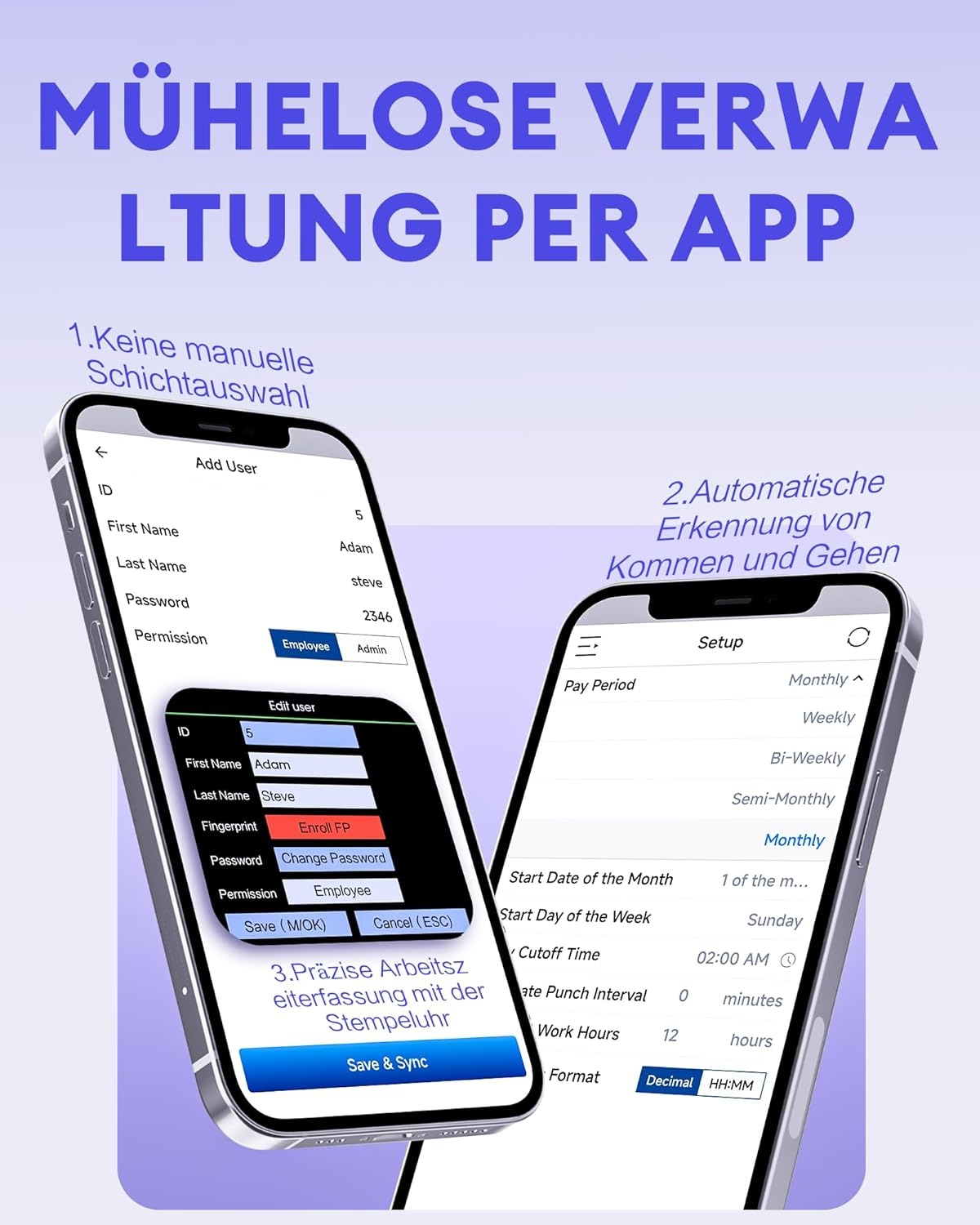 NGTeco Tijdregistratieapparaat - 29% Korting!