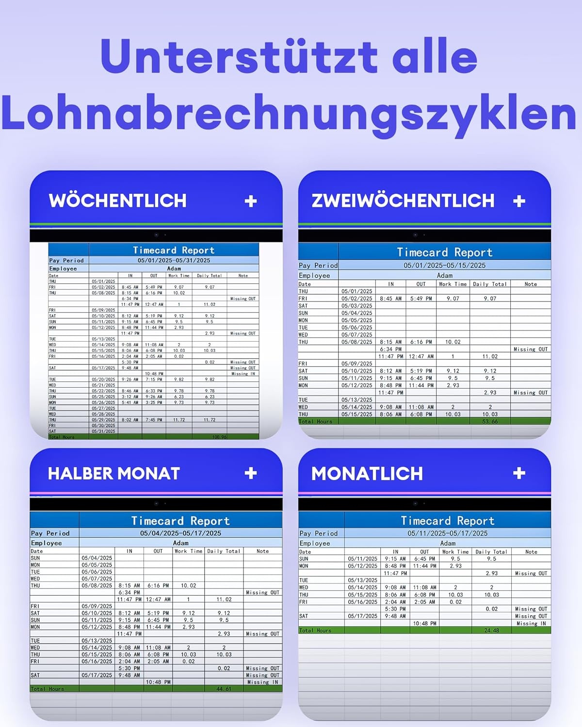 NGTeco Tijdregistratieapparaat - 29% Korting!