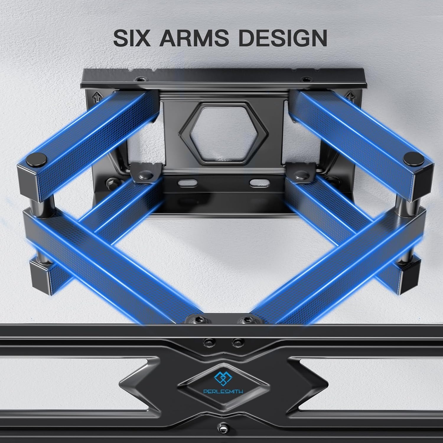 PERLESMITH TV Muurbeugel Draaibaar 26-70" - 25% Korting
