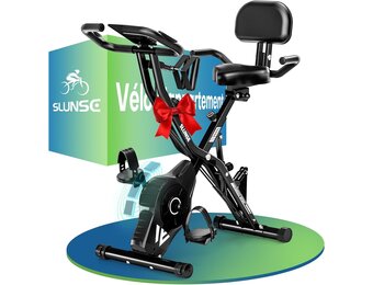 SLUNSE 5-in-1 Hometrainer met 16 Weerstanden - 29% Korting!