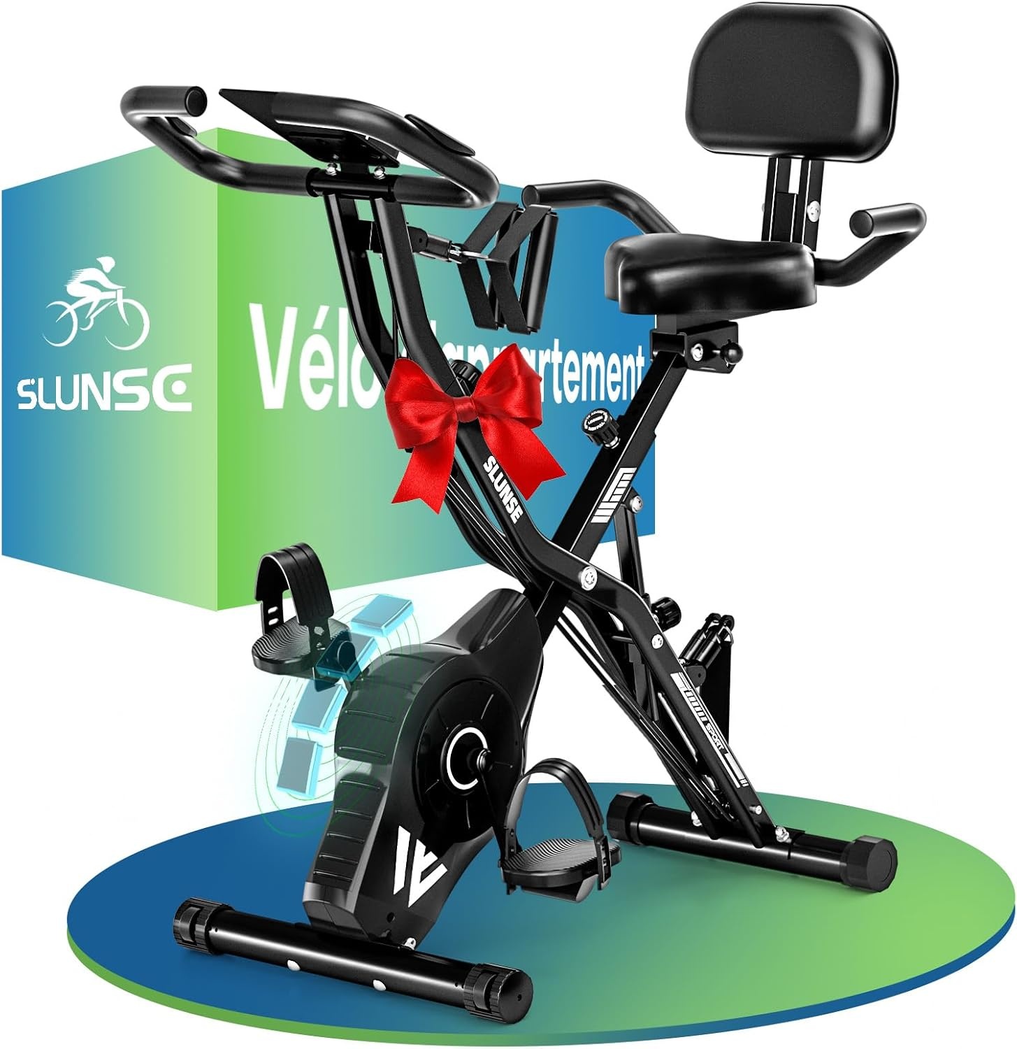 SLUNSE 5-in-1 Hometrainer met 16 Weerstanden - 29% Korting!