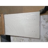 vidaXL Kapstok Wit 50% Korting - Bewerkt Hout 90x40cm