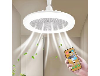 Plafondventilator met Licht & Afstandsbediening - 26% Korting!