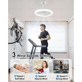 Plafondventilator met Licht & Afstandsbediening - 26% Korting!