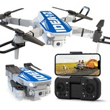 LE-IDEA Mini Drone IDEA12 met 1080P Camera & 270° Detectie - Blauw - 30% Korting!