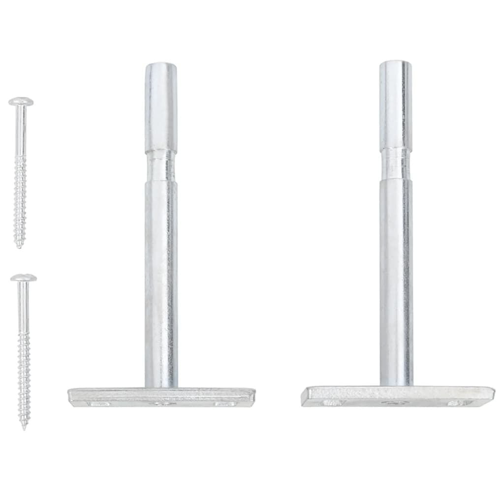 vidaXL Wandschap met lade 40x23,5x10 cm Zwart | 48% Korting