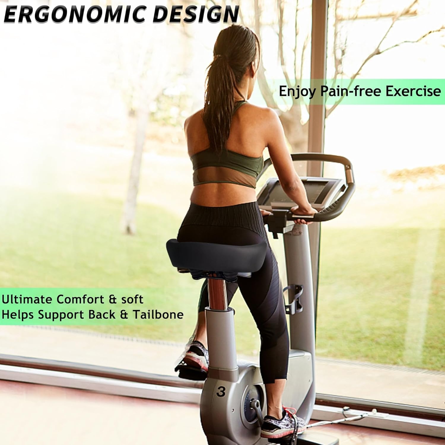 XL Fietszadel met 58% Korting | Comfortabel & Ergonomisch