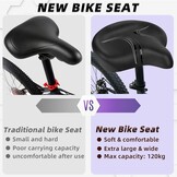 XL Fietszadel met 58% Korting | Comfortabel & Ergonomisch