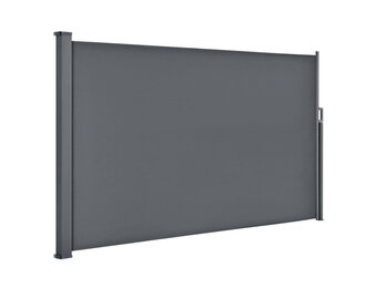 Uitschuifbaar Windscherm - Grijs - 350x180 cm - 39% Korting