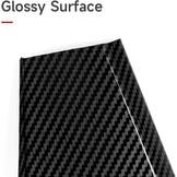 3 stuks auto ABS koolstofvezel dashboard paneel cover trim compatibel met A4 (2017 - 2024) / A5 (2017-2023) S4 S5 (2018-2024)/B9 (2017-2019) interieuraccessoires