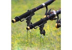 Shackcom RVS Hengelhouder Set - Verstelbaar voor Hengelsport