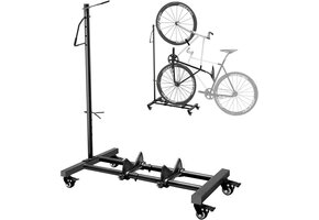 Mimoke Fietsstandaard met Wieltjes - 32% Korting