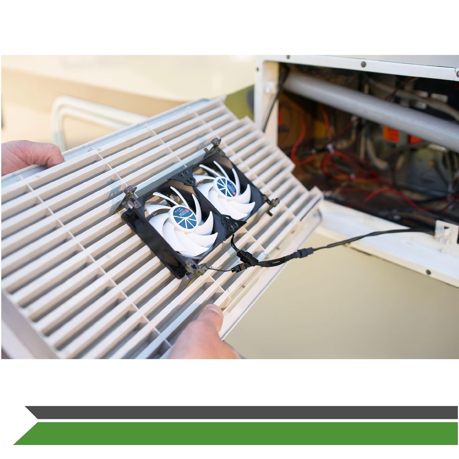 TITAN TTC SC22 Koelkastventilator, nu met geïntegreerde gelijkrichter (120mm(V2+))