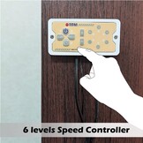 TITAN TTC SC22 Koelkastventilator, nu met geïntegreerde gelijkrichter (120mm(V2+))