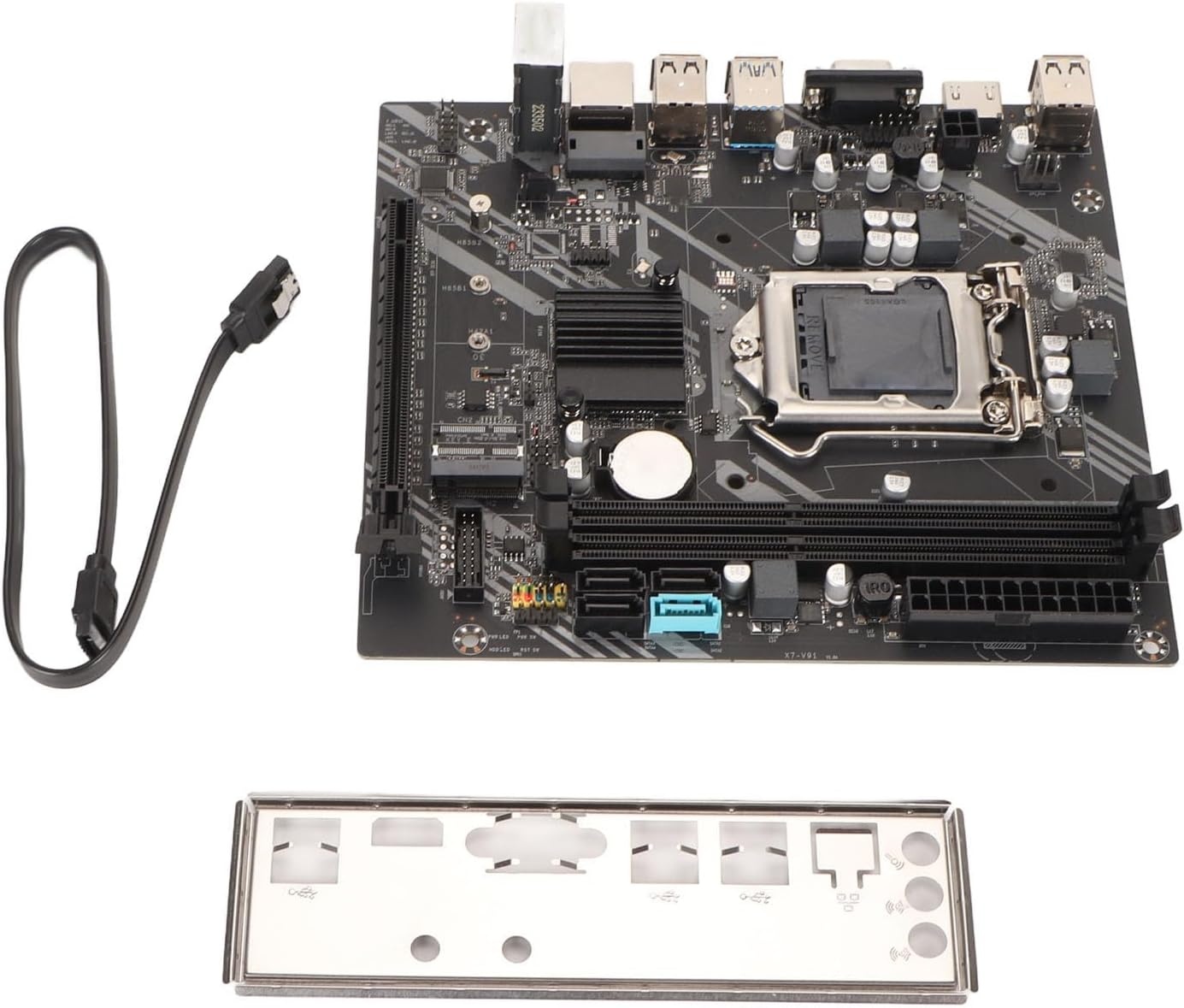 Gaming moederbord B75, ATX LGA 1155, Dual Channel DDR3, SATA3.0 4GB pro S, PCIe X16, NVME M.2, 4xUSB2.0, 2xUSB3.0, HDMI, VGA, RJ45