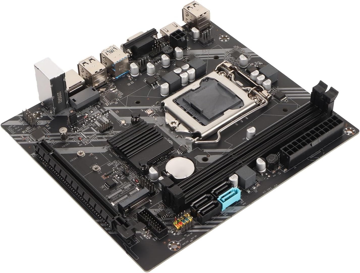 Gaming moederbord B75, ATX LGA 1155, Dual Channel DDR3, SATA3.0 4GB pro S, PCIe X16, NVME M.2, 4xUSB2.0, 2xUSB3.0, HDMI, VGA, RJ45