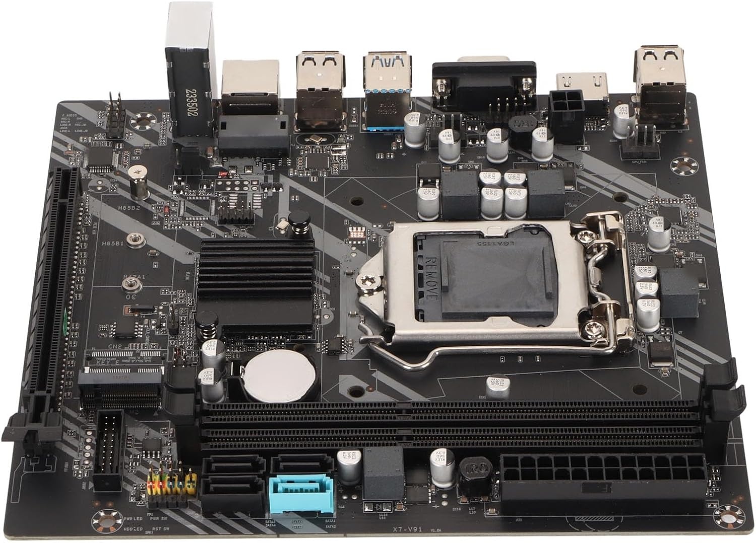 Gaming moederbord B75, ATX LGA 1155, Dual Channel DDR3, SATA3.0 4GB pro S, PCIe X16, NVME M.2, 4xUSB2.0, 2xUSB3.0, HDMI, VGA, RJ45
