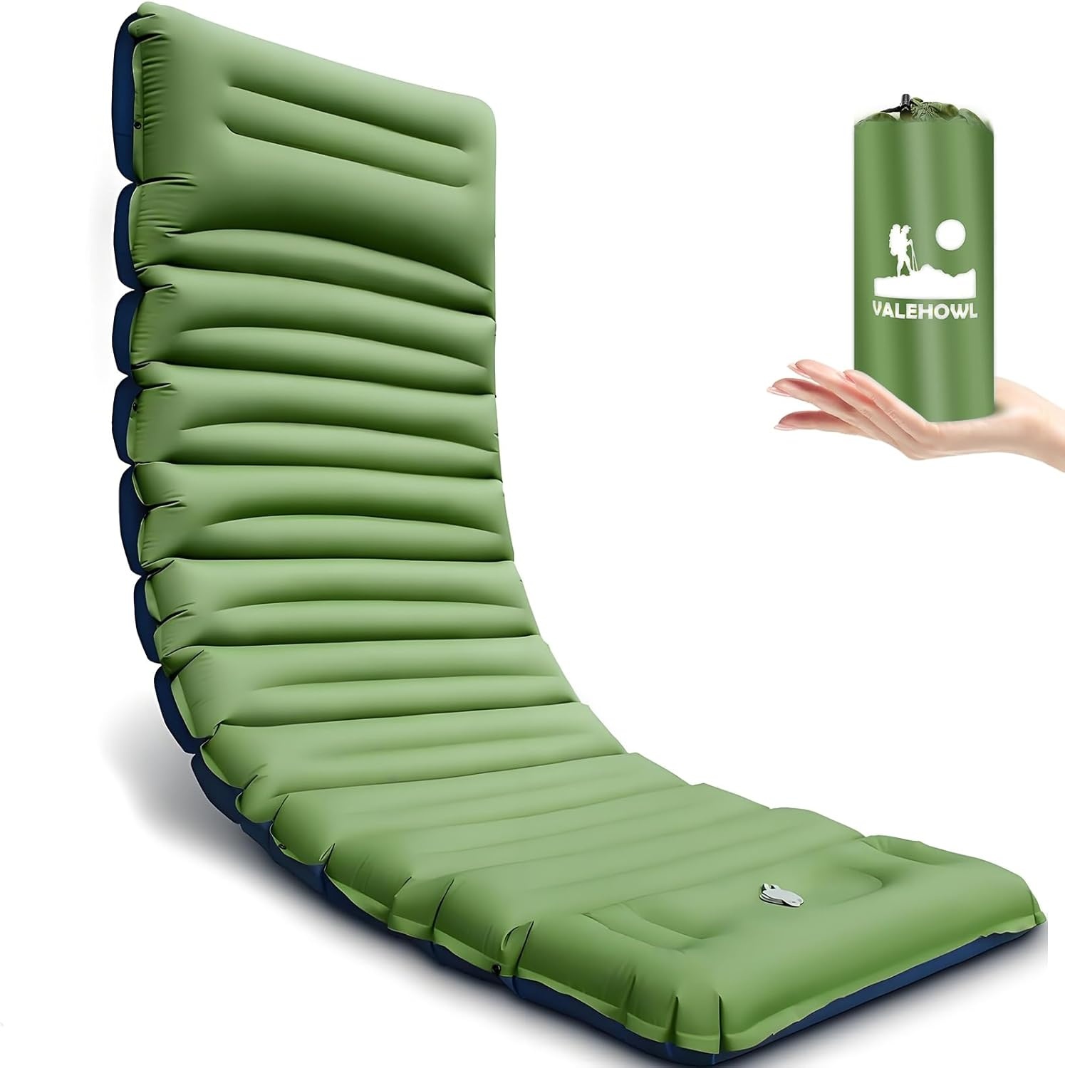 Ultralichte Kampeer Slaapmat - R-Waarde 3.0 voor 4 Seizoenen, Waterdicht & Duurzaam