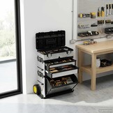 vidaXL Gereedschapswagen 3-delig - 36% Korting!