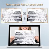 JOYUSING 4K documentcamera voor online onderwijs en webvergaderingen, compatibel met Mac en Windows