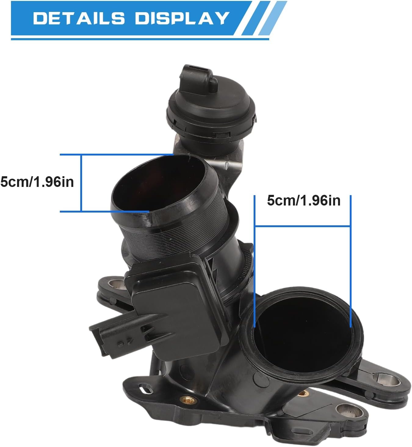 Gasklep voor C4 C5 DS4 DS5 308 3008 407 5008 508 Expert RCZ 2.0 HDi 0345G7 79675233680