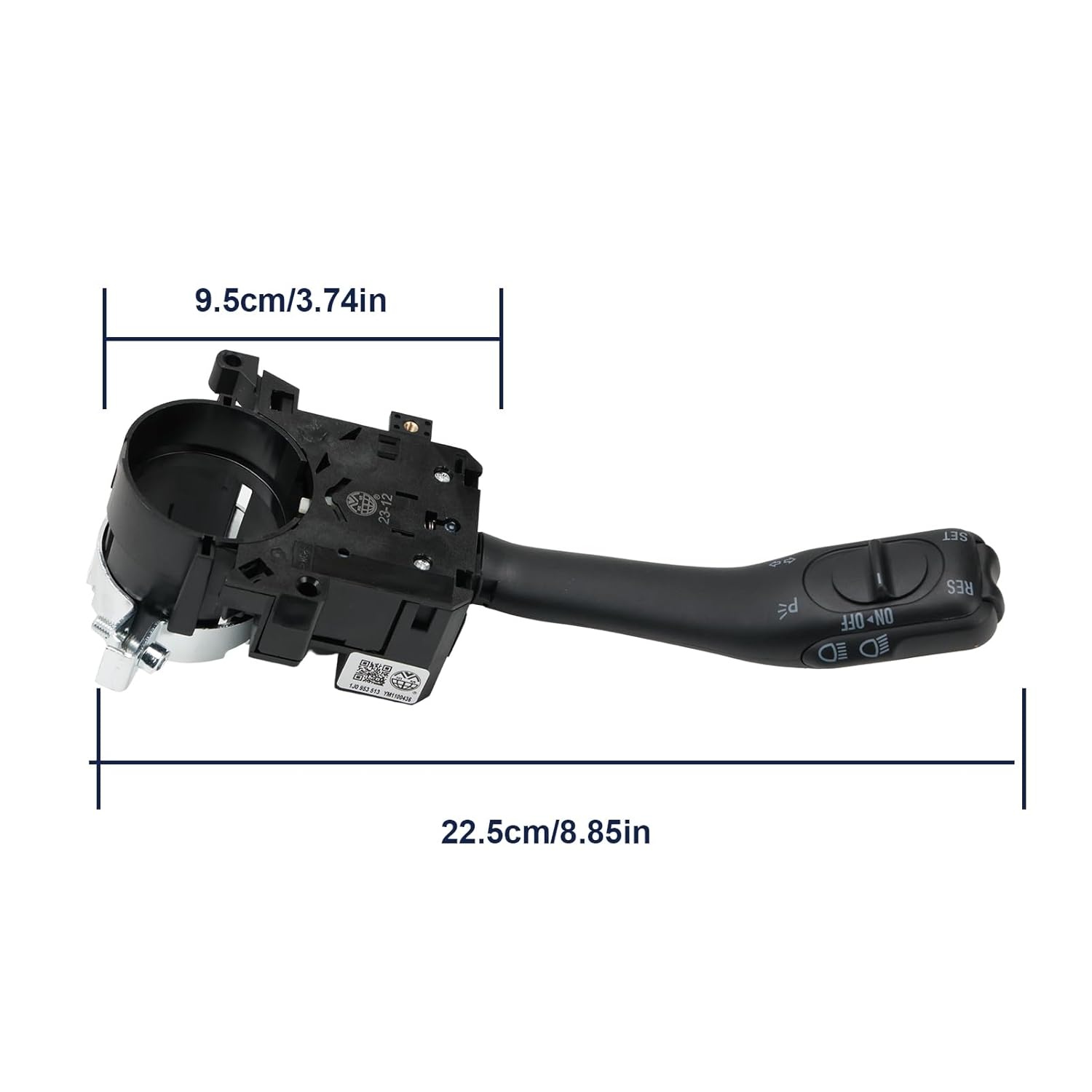 Stuurschakelaar voor Golf 4,1J1970011F tuimelschakelaar, compatibel met Bo-ra Galaxy Pa-ssat B5.5 Shar-an 7M New Beetle Alhambra Superb